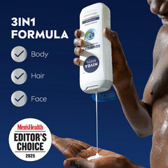 NIVEA MEN cierre y etiqueta con información de ingredientes y reciclado