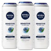 NIVEA MEN envase frontal mostrando volumen y diseño, práctico y sustentable