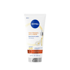 NIVEA frasco frontal del serum-loción mostrando diseño y marca, aspecto confiable