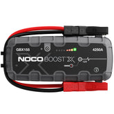 NOCO Boost X GBX155 frontal mostrando diseño robusto y potencia fiable