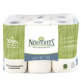 NooTrees empaque frontal mostrando 12 rollos y beneficio ecológico