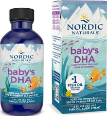 Nordic Naturals frasco delantero mostrando tamaño y etiqueta clara