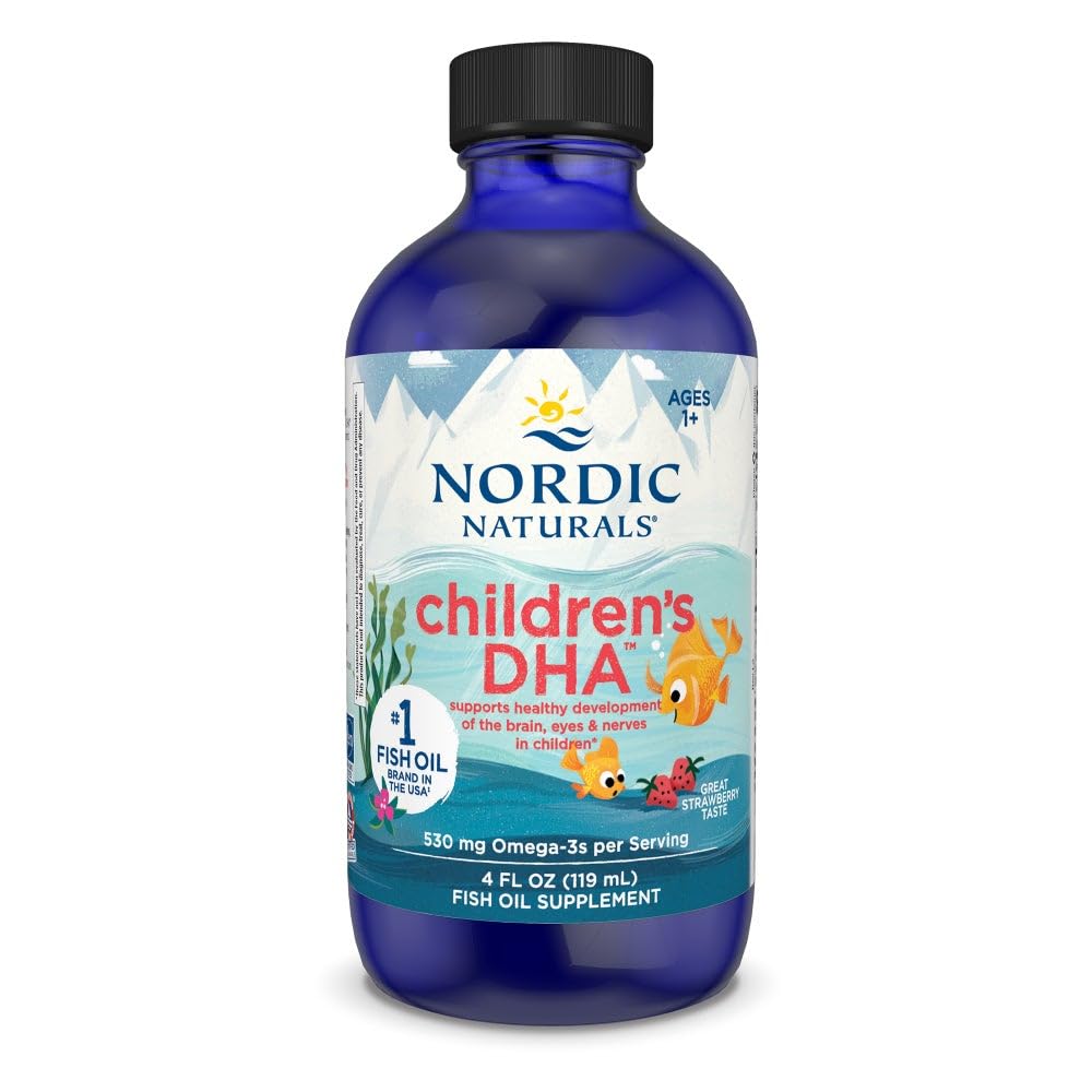 Nordic Naturals frasco frontal fresa, apariencia limpia y confiable