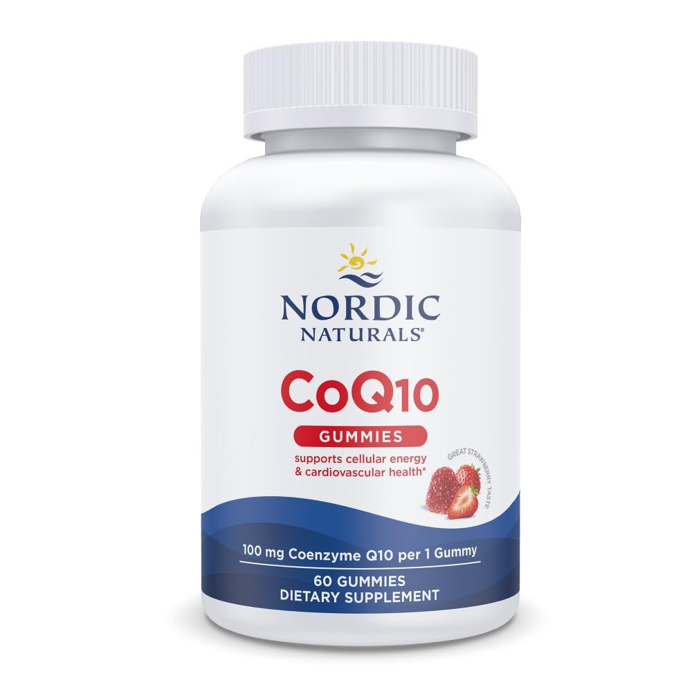Nordic Naturals frasco frontal mostrando gomitas y etiqueta clara