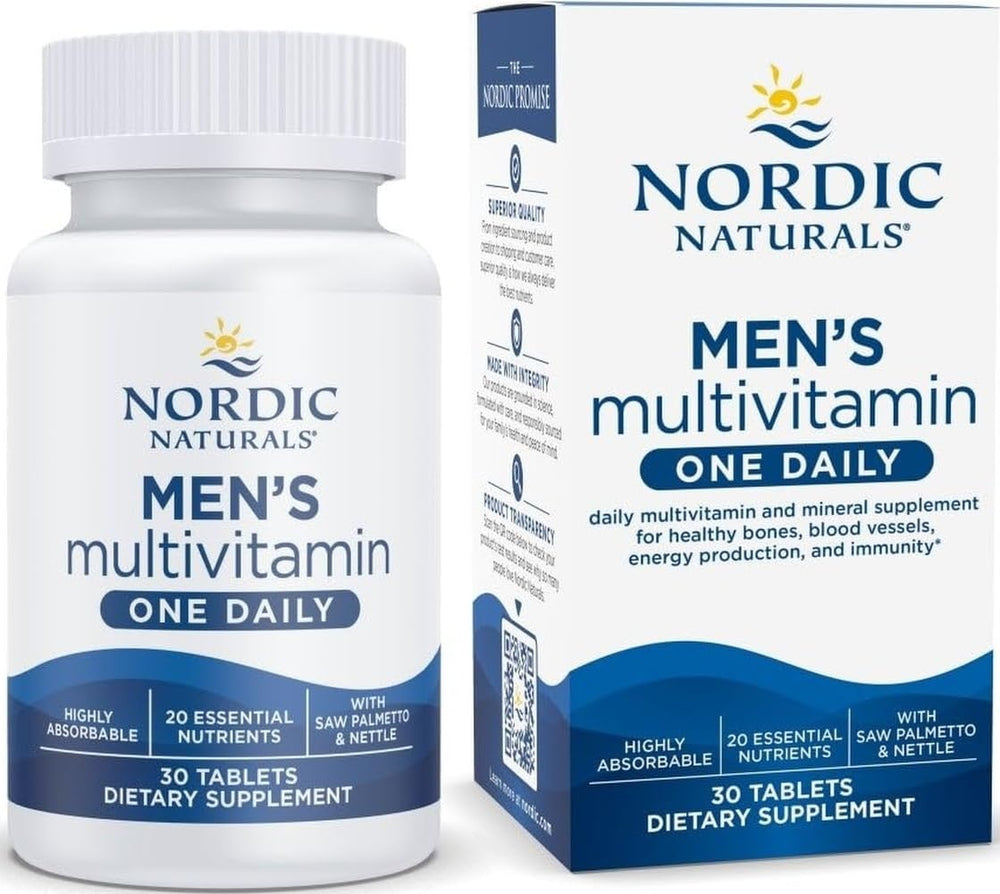 Nordic Naturals frente del empaque mostrando diseño y ventaja de dosis diaria