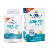 Nordic Naturals envase frontal mostrando 210 cápsulas y beneficios claros