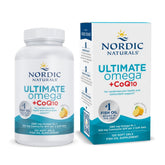 Nordic Naturals envase frontal mostrando 120 cápsulas y sabor limón