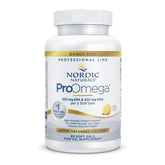 Nordic Naturals ProOmega vista frontal mostrando el envase y ventaja de alta potencia