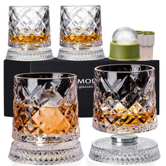 NORIMODA copa giratoria frontal mostrando diseño elegante y oportunidad de regalo