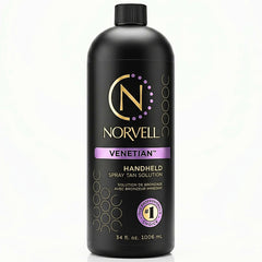 Norvell botella frontal mostrando la presentación profesional y acabado premium