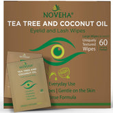 NOVEHA empaque frontal de toallitas individuales para higiene ocular y confort
