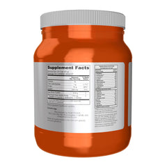 NOW Foods textura del polvo cercana, captura la finura y mezcla fácil