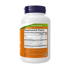 NOW Foods etiqueta con detalle de ingredientes y certificaciones GMP que inspira confianza