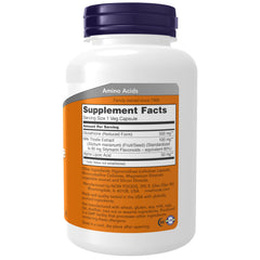 Cápsulas veganas NOW Foods Glutathione en primer plano, fácil de ingerir