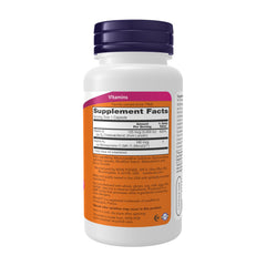 NOW Foods Mega D-3 & MK-7 capsule close-up highlighting smooth finish and easy swallowing