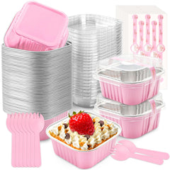 NPLUX empaque frontal 50 unidades rosa mostrando contenido y conveniencia