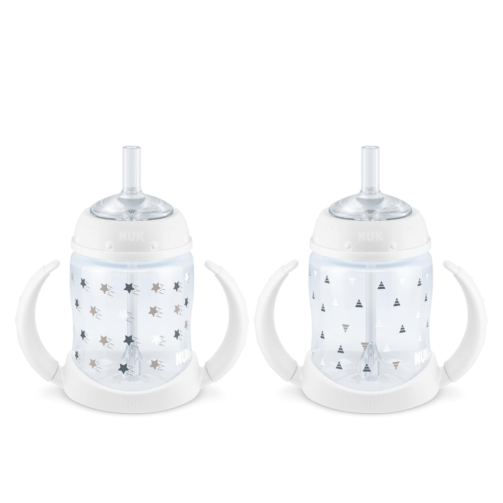NUK frente del pack de dos vasos, práctico para reemplazos