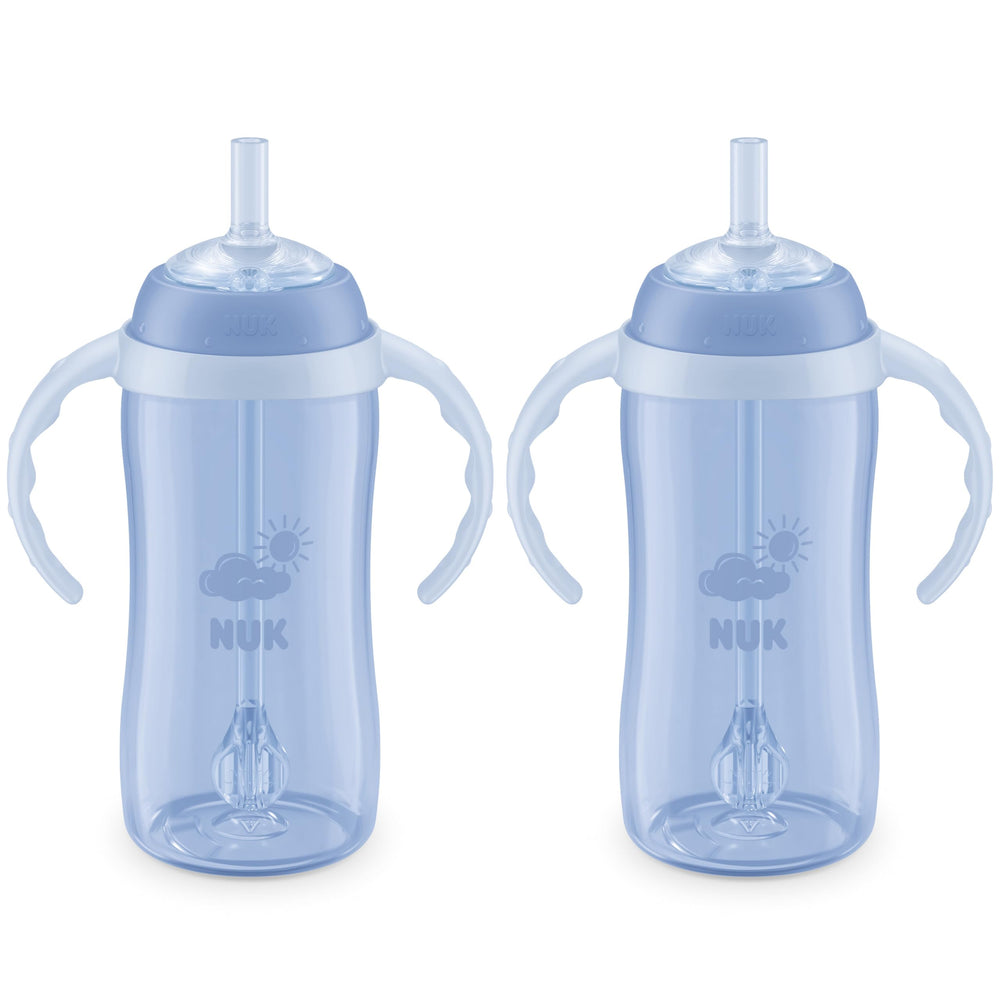 NUK vaso frontal mostrando diseño y capacidad, fácil de agarrar