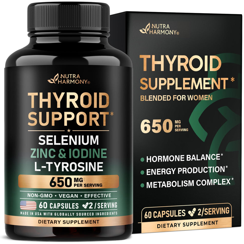 NUTRAHARMONY envase frontal mostrando el nombre y beneficios clave