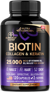 NUTRAHARMONY envase frontal que muestra fórmula completa y beneficios