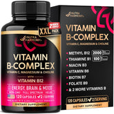 NutraHarmony frontal del envase mostrando el complejo B y beneficios