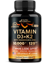 NUTRAHARMONY envase frontal mostrando dosis alta y cantidad