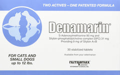 Nutramax Denamarin frasco delantero mostrando etiqueta clara y beneficios
