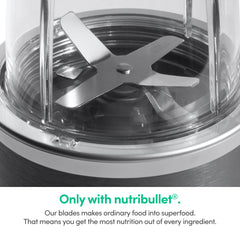 NutriBullet vaso con tapa para llevar, transporte cómodo