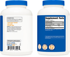 Nutricost etiqueta detalle con información de 1.025 mg por cápsula