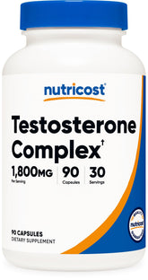 Nutricost frasco frontal mostrando el envase y la identificación clara