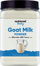 Nutricost frente del envase mostrando 2 lb y sin sabor, información clara