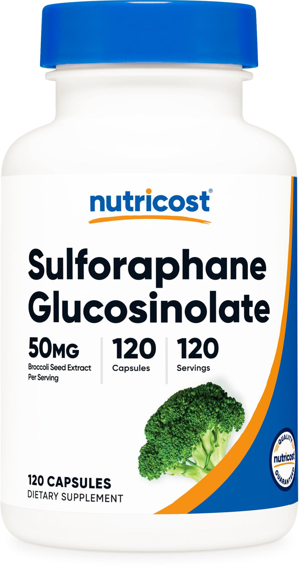 Nutricost frente del producto mostrando el bote y la marca, claridad del envase