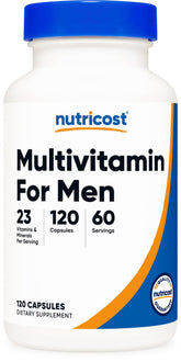 Nutricost vista frontal del envase mostrando fórmula y beneficio práctico