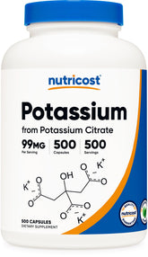 Nutricost envase frontal mostrando etiqueta y cantidad de cápsulas
