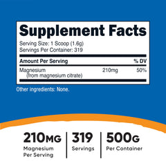 Nutricost polvo en detalle textura fina y solubilidad fácil para mezclar
