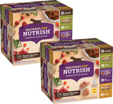 Nutrish tarrina frontal del pack que muestra presentación y conveniencia