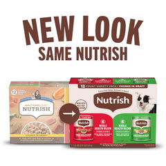 Nutrish primer plano de trozos y salsa, apetece a los perros