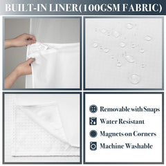 N&Y HOME mesh upper panel detail allowing light and ventilation