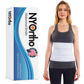 NYOrtho faja vista frontal mostrando su contención y ajuste cómodo