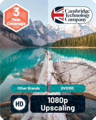 Oakcastle DVD100 con mando a distancia incluido, control cómodo desde el sofá