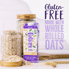 Oatsome label and nutrition panel showing organic ingredient clarity
