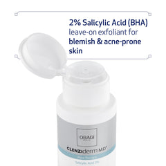 Obagi Medical textura líquida del tónico demostrando absorción rápida