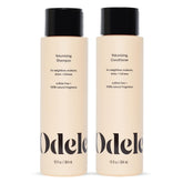 Odele set delantero mostrando envases y beneficios de volumen