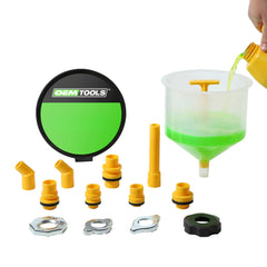 OEMTOOLS 87009 front packaging showing full 15-piece kit and benefits