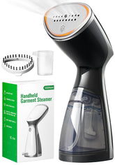 OGHom front view showing compact portable steamer for travel convenience