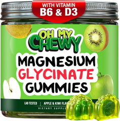 OH MY CHEWY frente del empaque mostrando el diseño y beneficios visibles