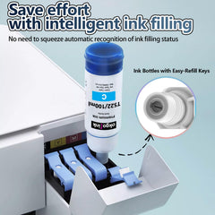 OKGO!INK botellas 522 en mano demostrando control y facilidad de uso
