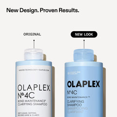 Textura espumosa del champú Olaplex N°.4C que evidencia limpieza sin resecar