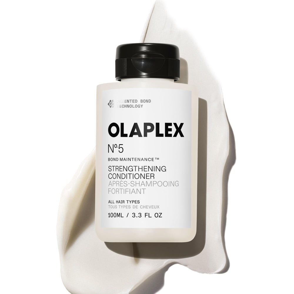 Olaplex N°.5 envase frontal mostrando diseño y tamaño, ofrece información clara