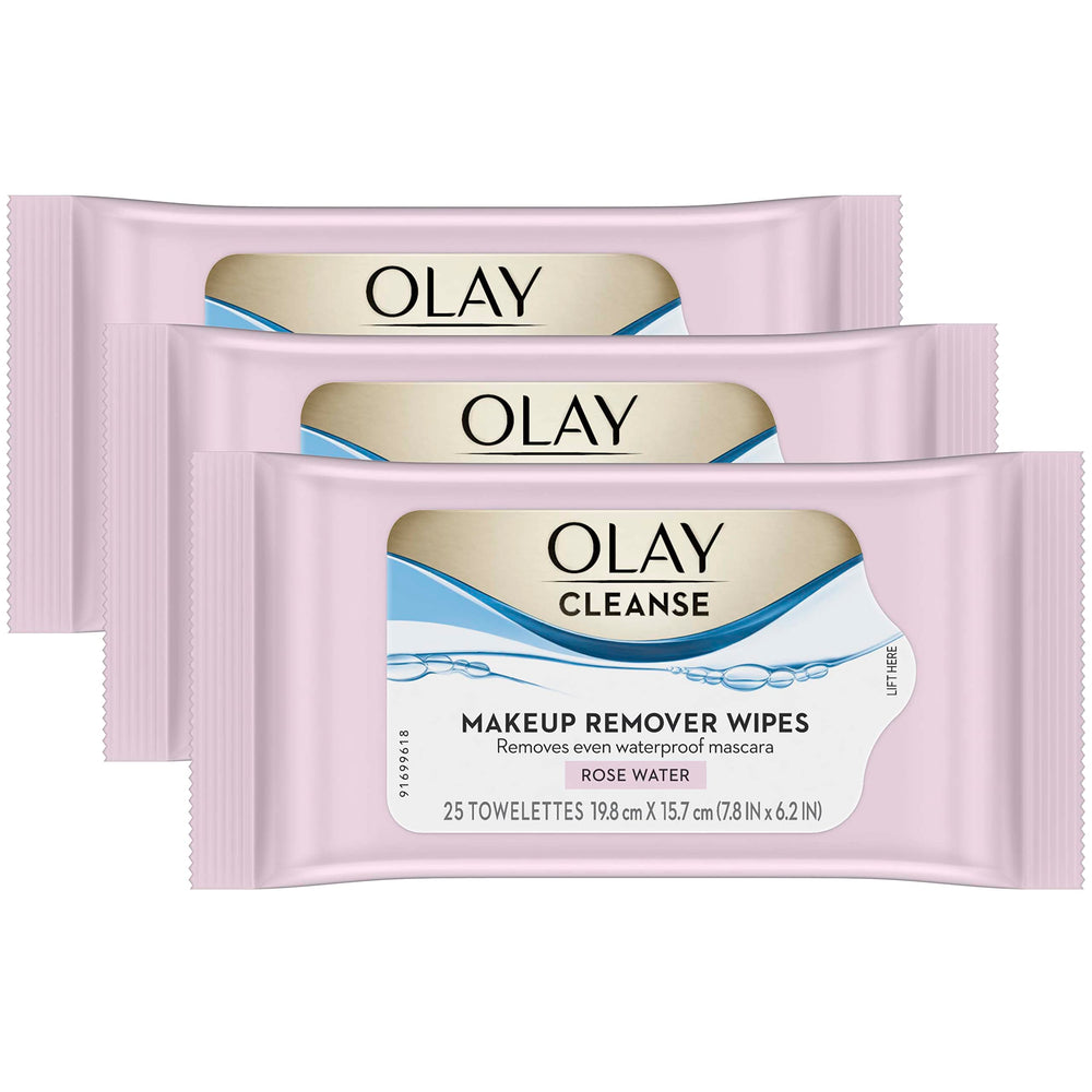 Olay empaque frontal del producto mostrando cantidad y aroma, limpieza inmediata